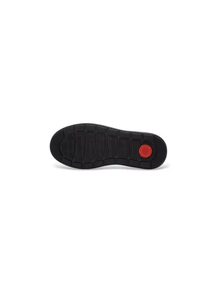 Kožené čižmy Fitflop čierna
