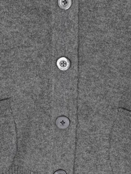 Cardigan Semicouture cu decolteu în V gri