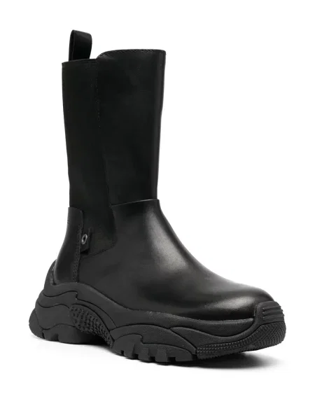 Botine Ash din piele negru