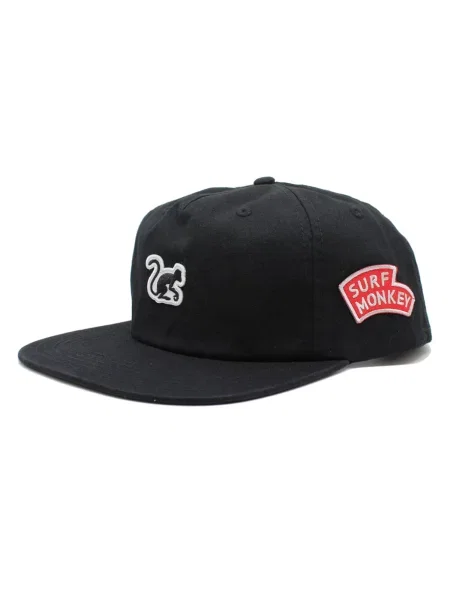 Surf Monkey Șapcă Cap Organic denim negru