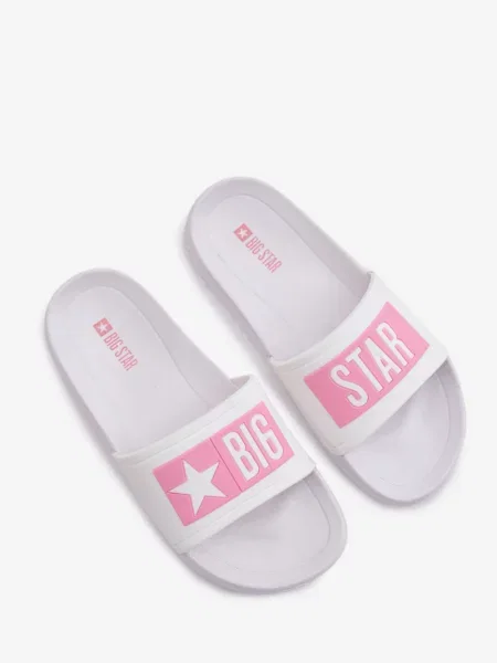 Papuci copii Big Star Shoes alb