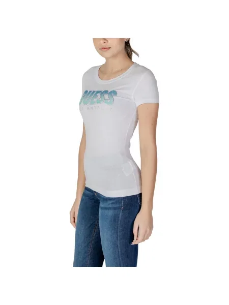 Guess Tricou alb