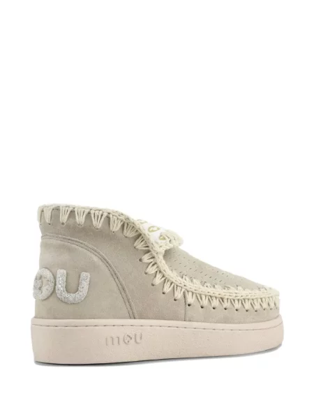 Sneakerși Mou din piele de căprioară
