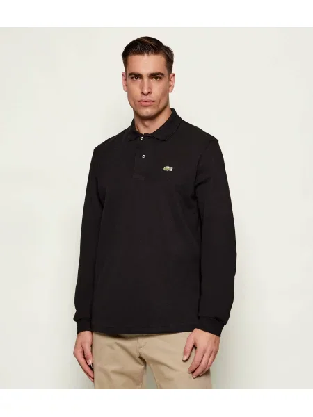 Tricou polo Lacoste clasic negru