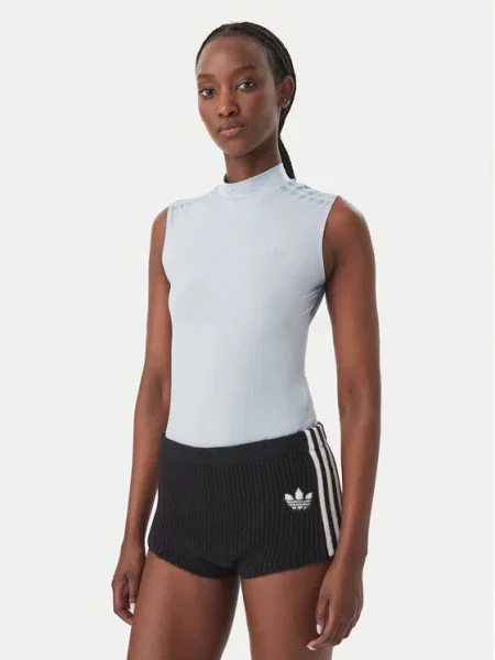 Adidas Боді Adidas x Jennie Sheer Світло-синій синє