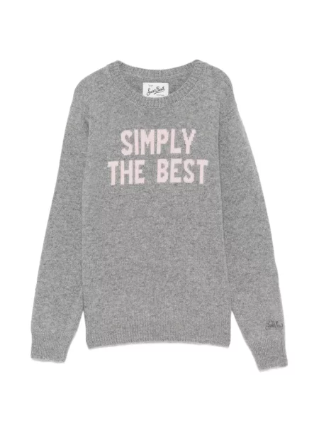 Sweter dziecięcy Mc2 Saint Barth szary
