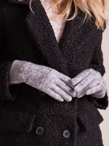 Mănuși Fashionhunters gri