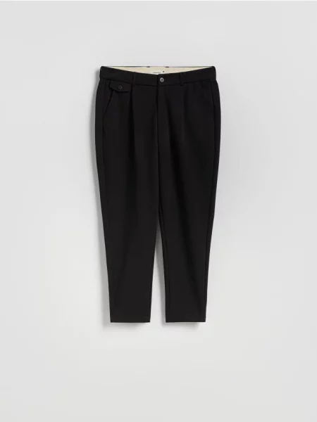 Reserved Pantaloni chino regular fit negru