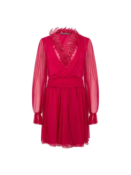 Sukienka Alberta Ferretti czerwona