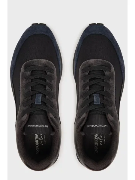 Кроссовки Emporio Armani черные