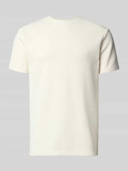 T-shirt o kroju regular fit z dodatkiem model TREY' Only & Sons biała
