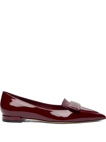 Μπαλαρίνες Stuart Weitzman χωρίς τακούνι κόκκινο