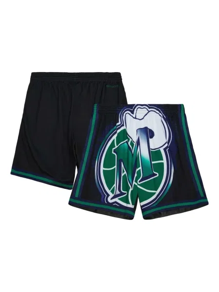 Pantaloni scurți Mitchell & Ness negru