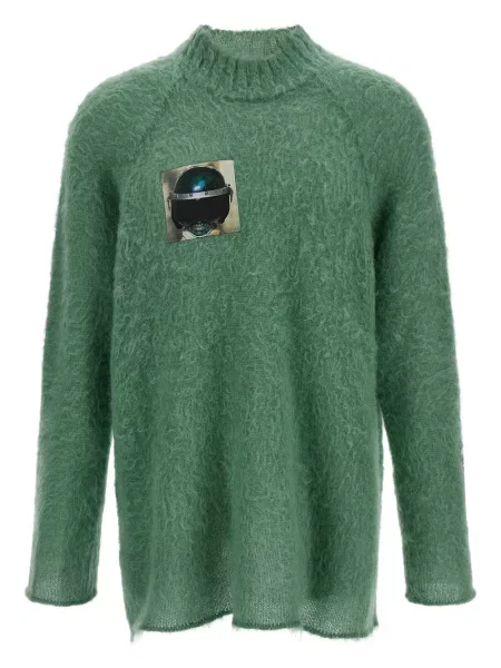 Pulover Undercover lung verde