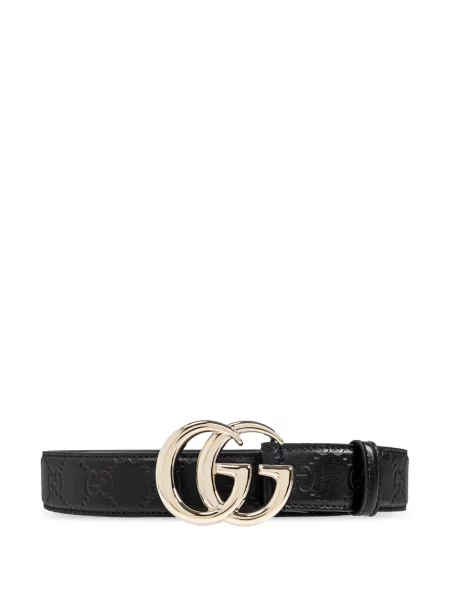 Cu centură curea Gucci negru