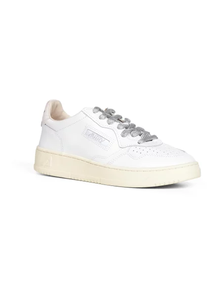 Sneakersy Autry skórzane białe