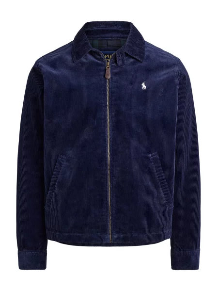 Polo Ralph Lauren Prijelazna jakna 8 WALE mornarsko plava