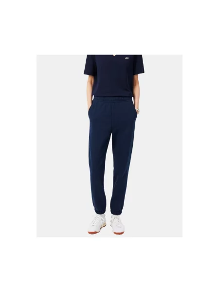 Pantaloni Lacoste albastru
