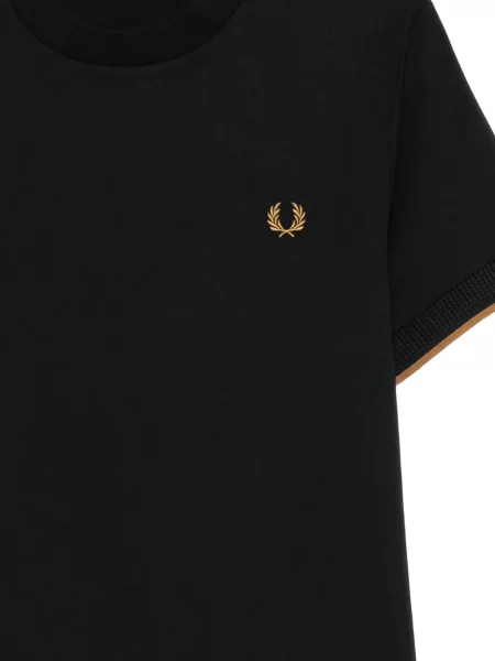 Tricou Fred Perry plasă negru
