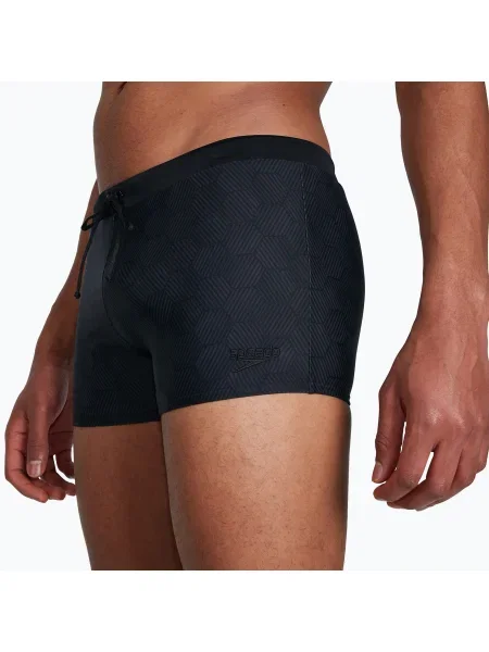 Boxeri de înot Speedo Valmilton Black/Oxid Grey pentru bărbați negru