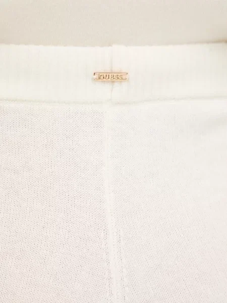Однотонные спортивные штаны Guess бежевые