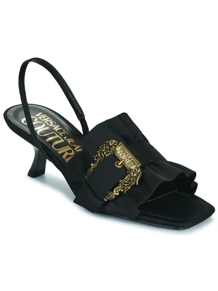 Šľapky Versace Jeans Couture čierna