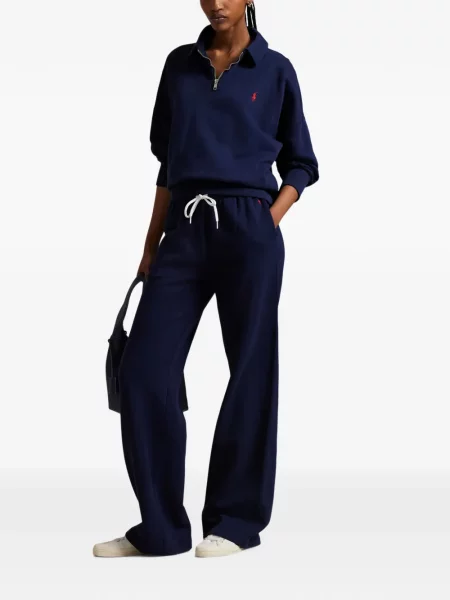 Scurt cămașă Polo Ralph Lauren cu cordon tricotate albastru