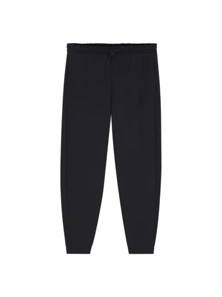 Pantaloni Boss din material terry albastru
