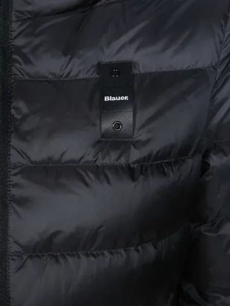 Palton Blauer cu glugă negru