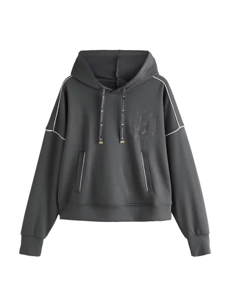 Palton B By Ted Baker cu strasuri gri