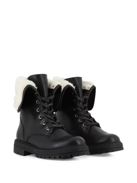 Buty do kostki dziecięce Karl Lagerfeld czarne