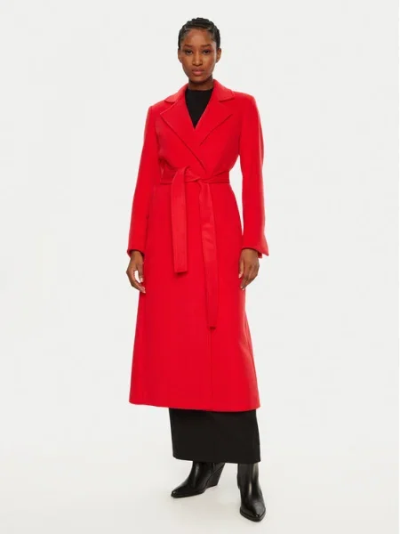 MAX&Co. Palton de lână roșu