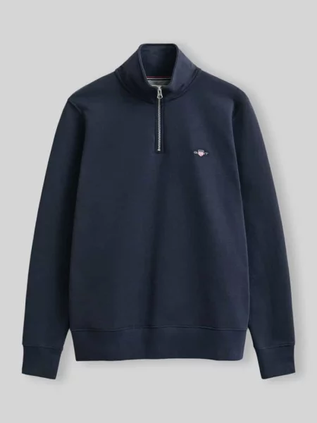 Koszulka polo o kroju regular fit z wyhaftowanym logo Gant granatowa