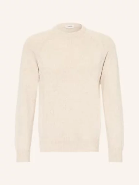 Agnona Svetr S Hedvábím světle šedá