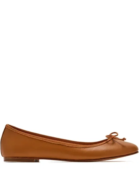 Balerini House Of Ballerinas cu funde din piele maro