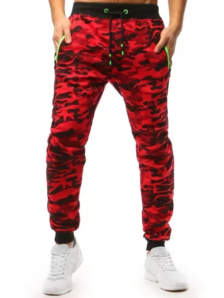 Kalhoty Dstreet červené