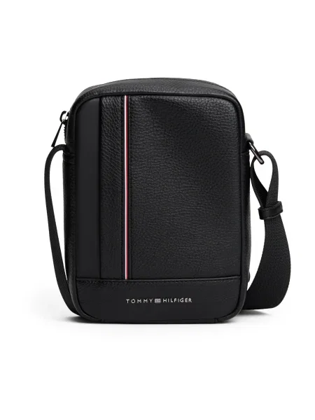 Geantă Tommy Hilfiger Central Mini Reporter Black Universal negru