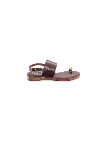 Pantofi Oh My Sandals maro