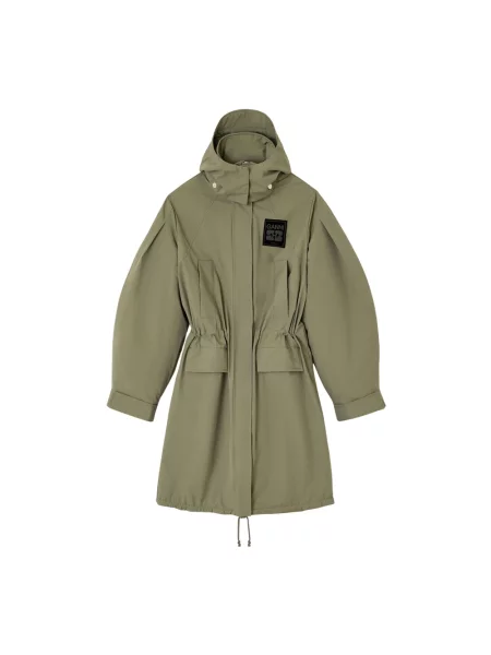 Parka Ganni zielona