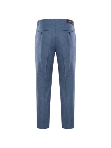 Pantaloni Moorer cu cordon albastru