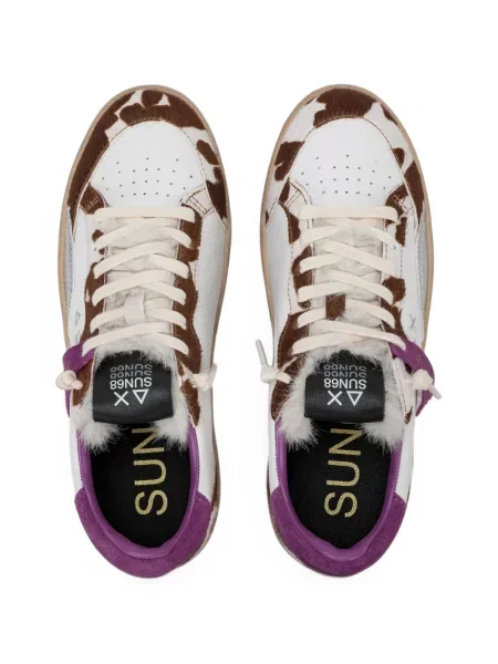 Sneakerși Sun68 streetstyle alb