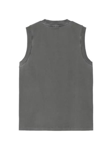 Top Carhartt Wip cu autograf gri