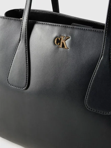 Blugi Calvin Klein business din piele negru