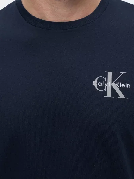 Calvin Klein Jeans Tričko CLASSIC čierna biela