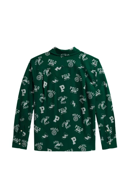 Koszula dziecięca Polo Ralph Lauren zielona