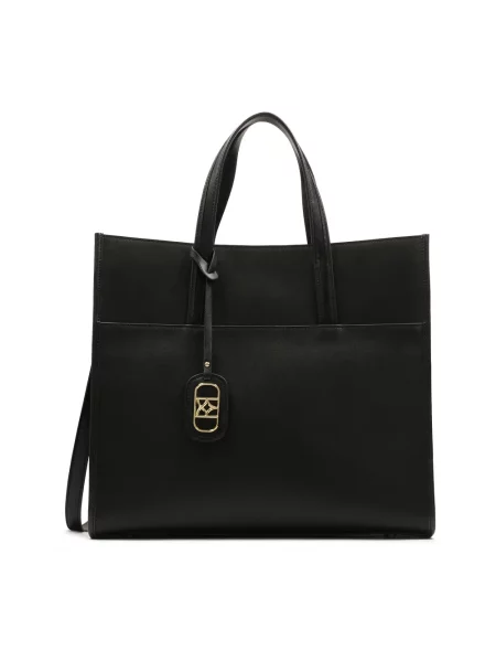 Duża torebka Kazar klasyczna czarna