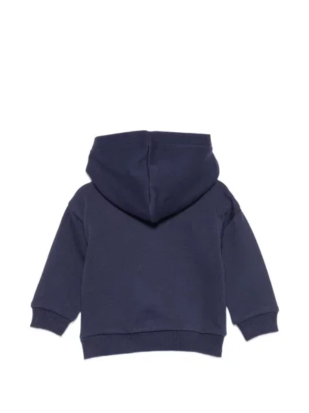 Bluza z kapturem dziecięca Moschino niebieska