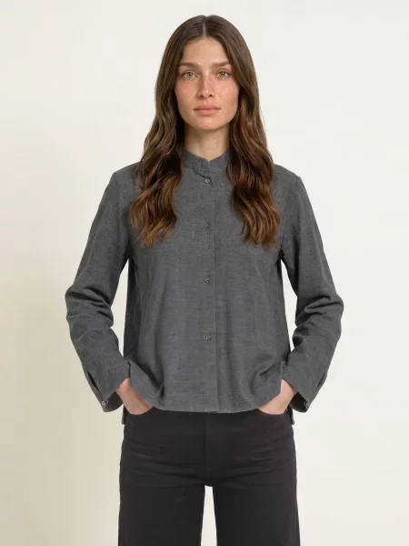 Soluzione Bluzka Oversize grau