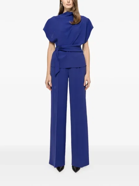 Pantaloni Nissa albastru