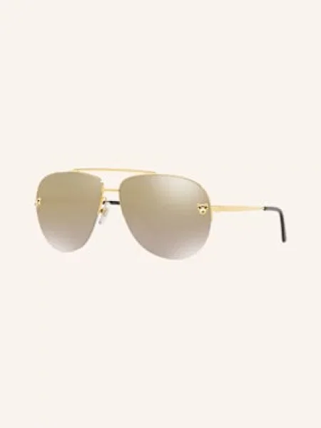 Cartier Okulary Przeciwsłoneczne gold złote